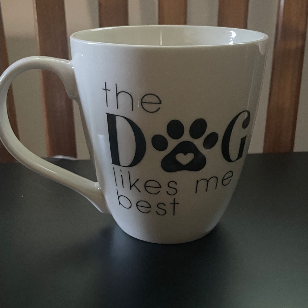 NEW Pfaltzgraff White Dog Lover's Mug - Picture 5 of 5